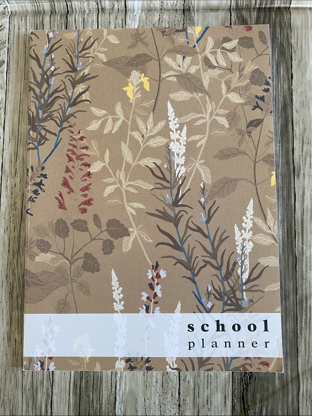 TULA XII BLANK SCHOOL PLANNER